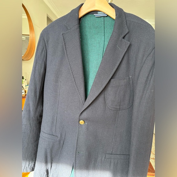 Massimo Dutti Navy Sport Coat - Picture 3 of 3